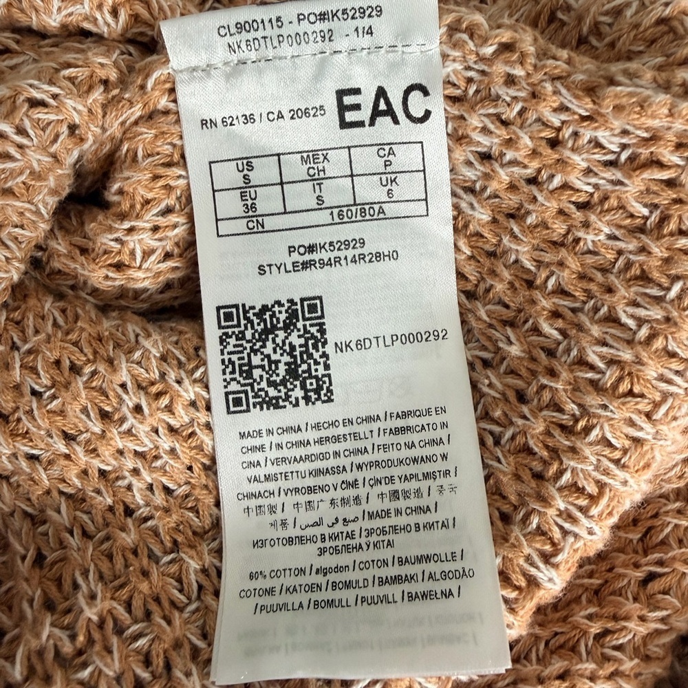 GBG Los Angeles Camel Cowl Neck Sweater - Picture 3 of 8